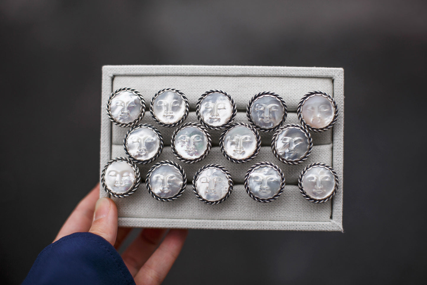 Lady in the Moon Ring