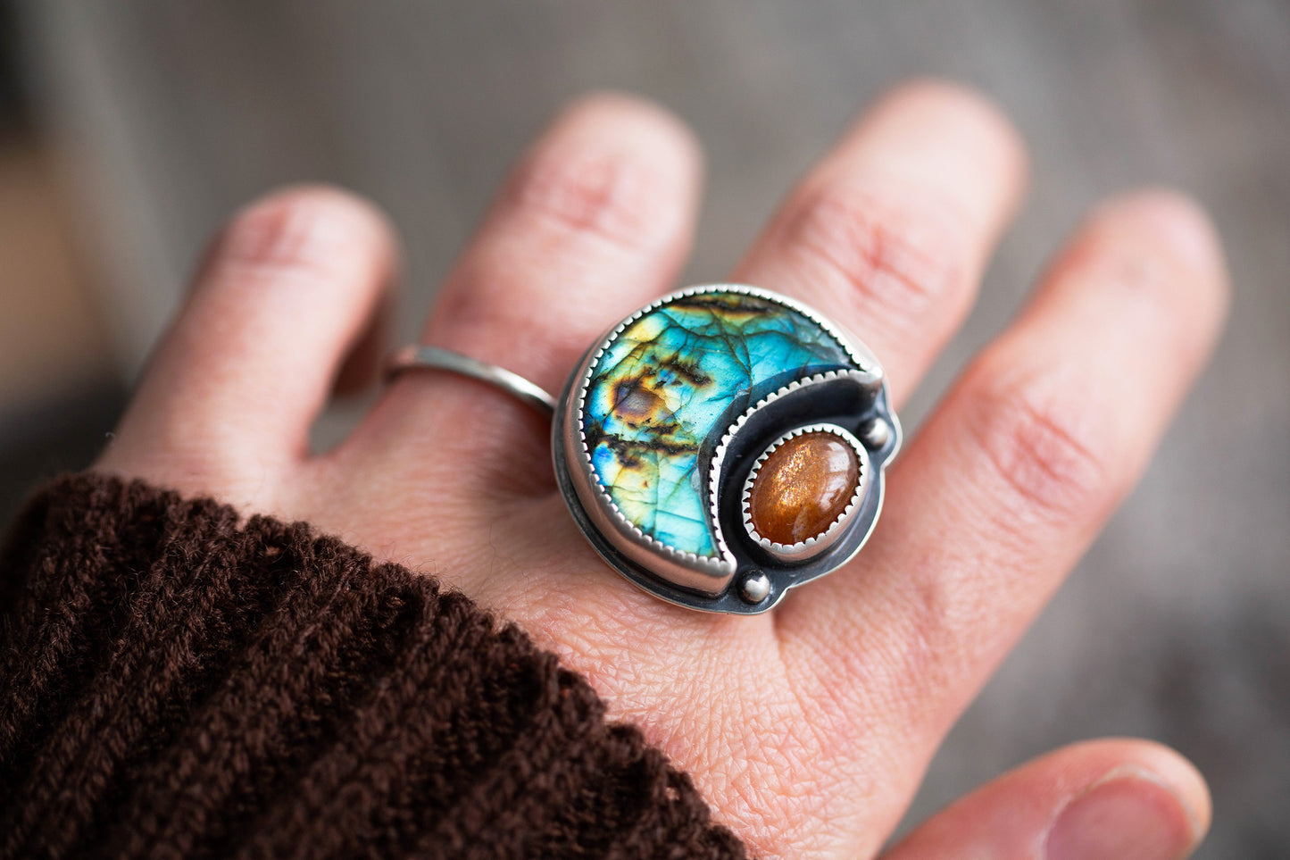 Size 7.5 | Moon Festival Ring | #12