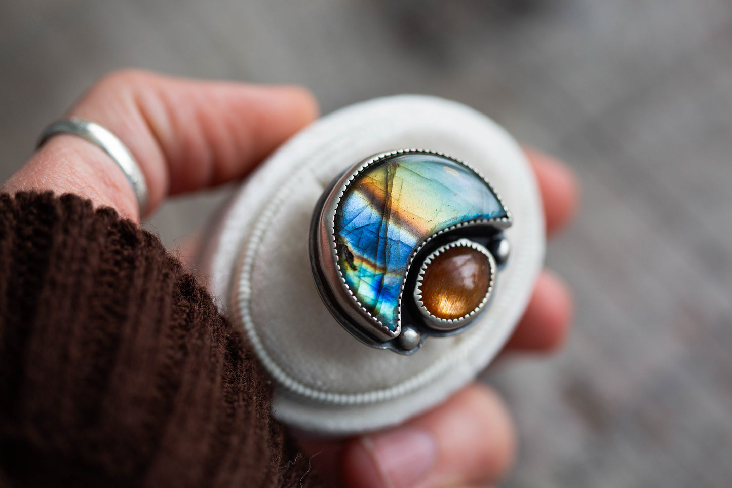 Size 9 | Moon Festival Ring | #13