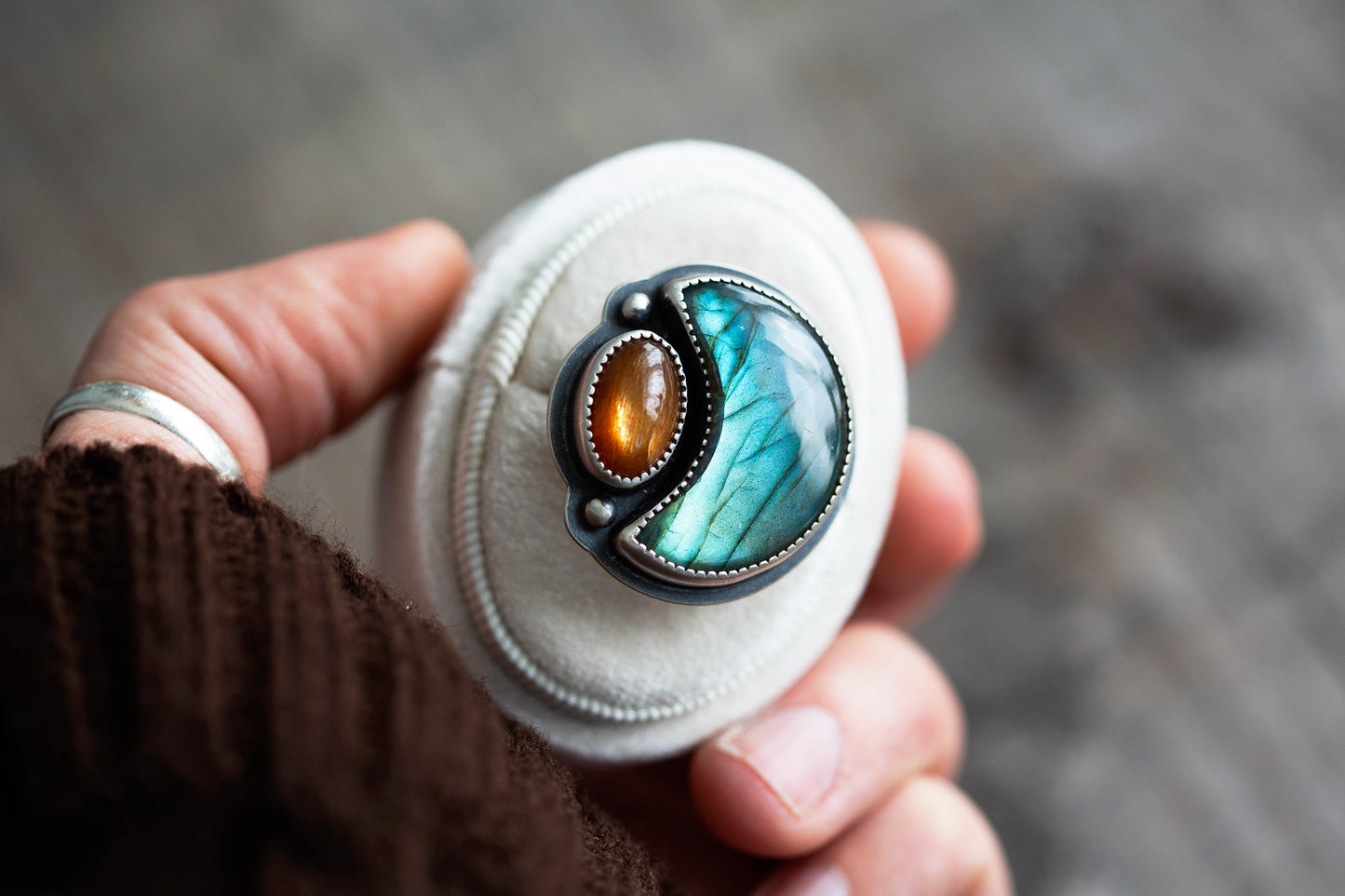 Size 7.5 | Moon Festival Ring | #19