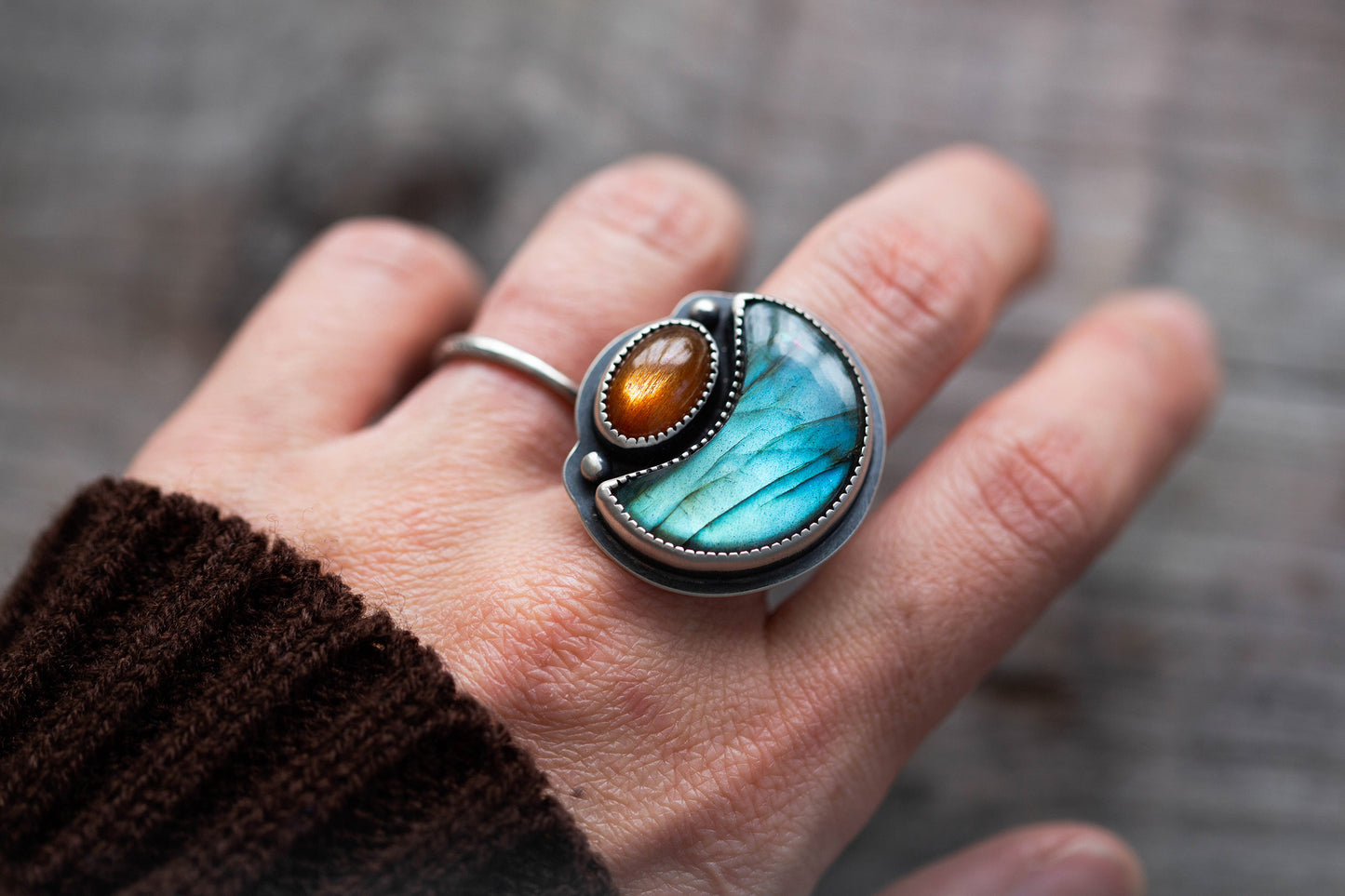 Size 7.5 | Moon Festival Ring | #19