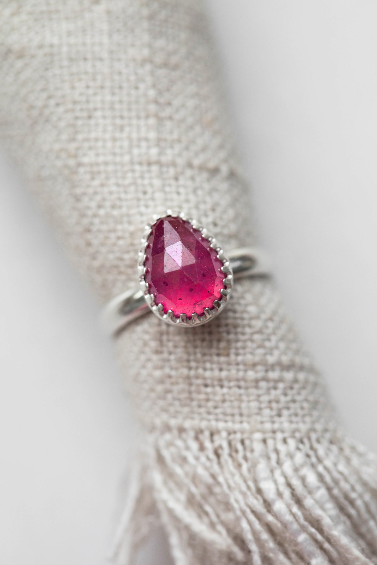 Size 6 | Pink Sapphire Ring | #11