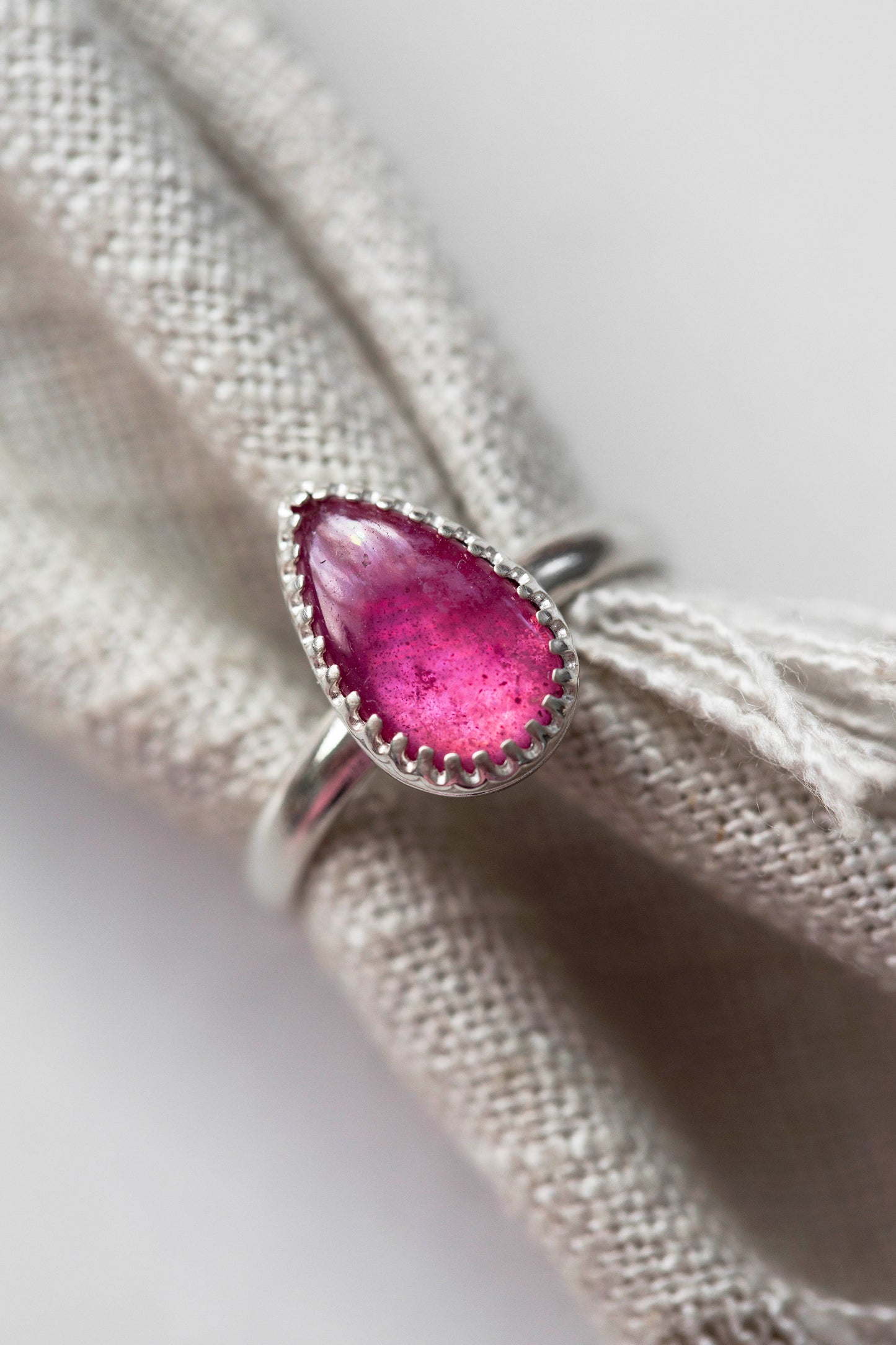 Size 10 | Pink Sapphire Ring | #16