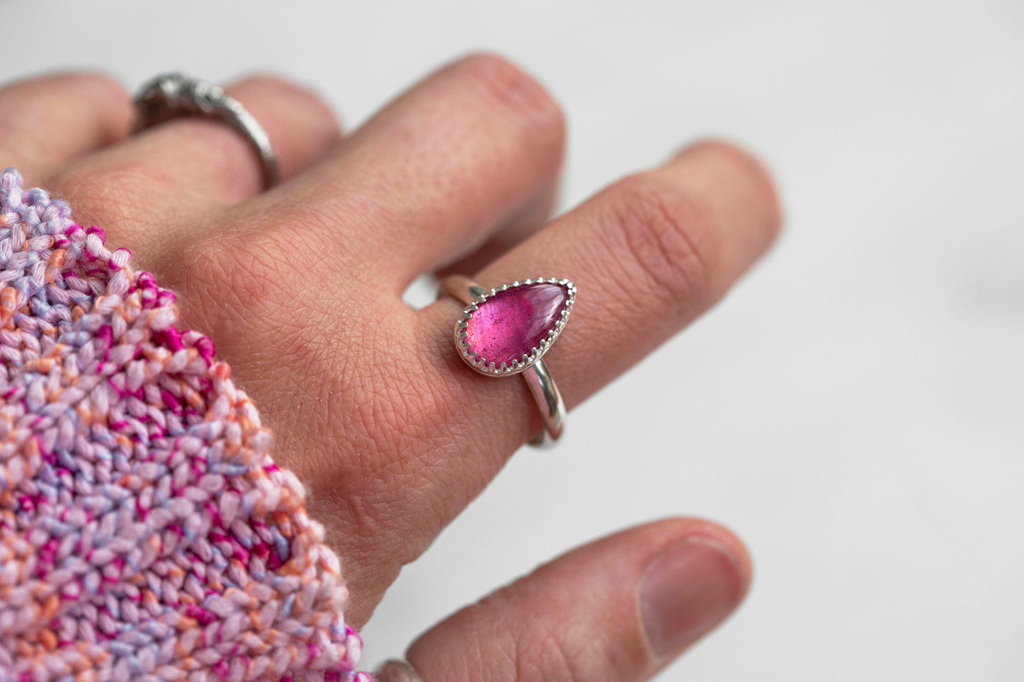 Size 10 | Pink Sapphire Ring | #16