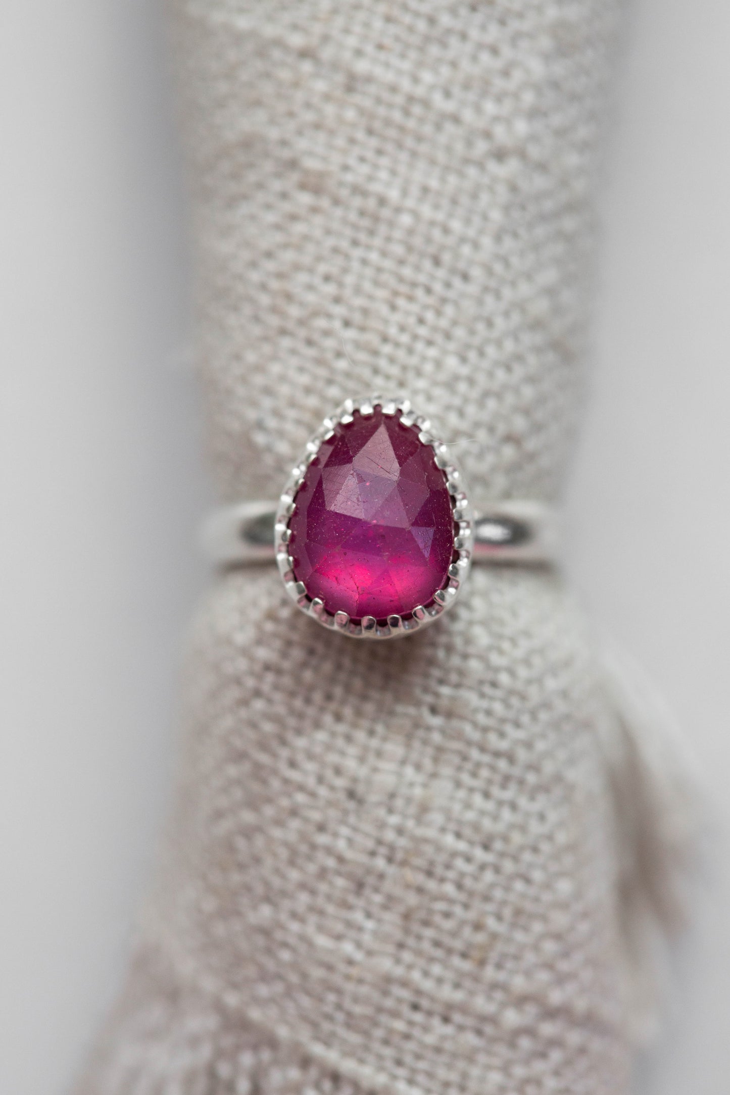 Size 5 | Pink Sapphire Ring | #17