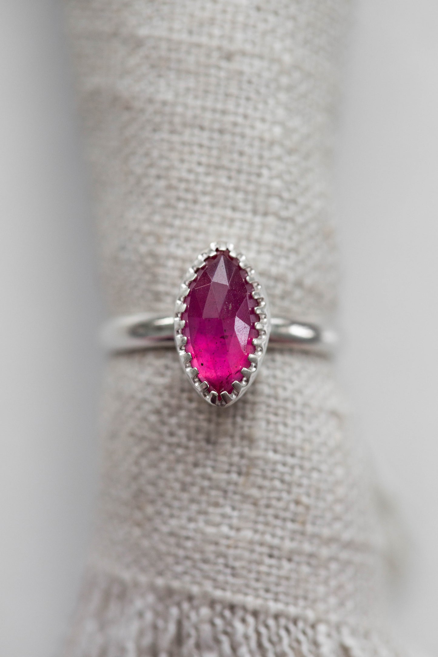 Size 9.25 | Pink Sapphire Ring | #37