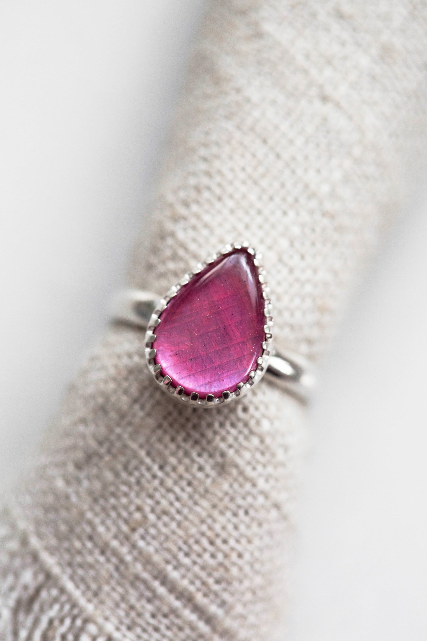 Size 6 | Pink Sapphire Ring | #42