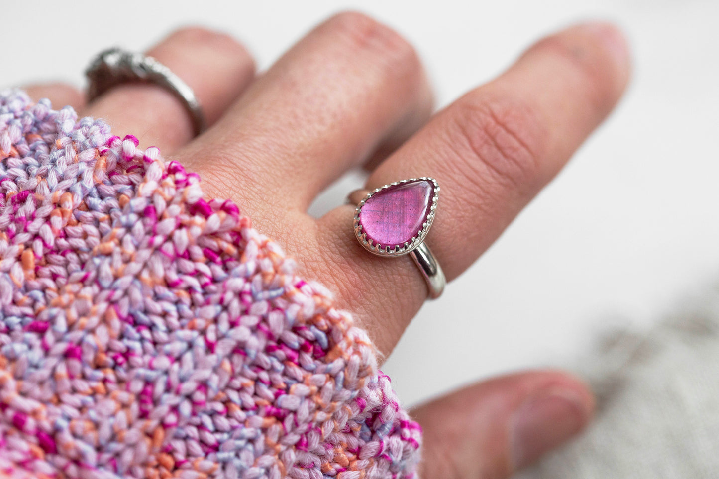 Size 6 | Pink Sapphire Ring | #42
