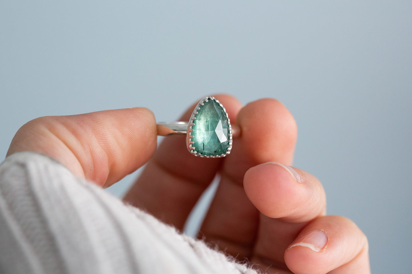 Size 8 | Kyanite Ring | #1