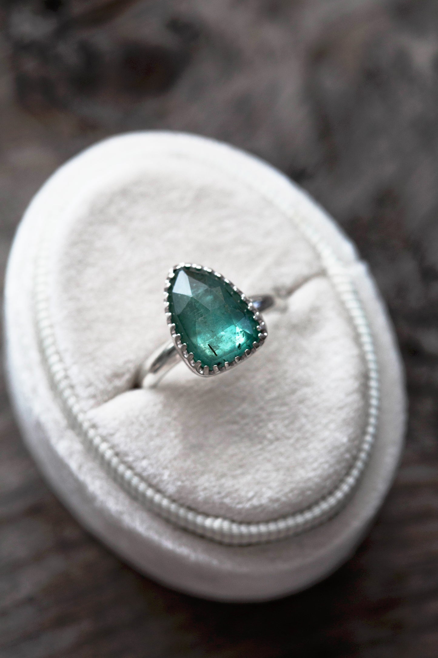 Size 8 | Kyanite Ring | #1