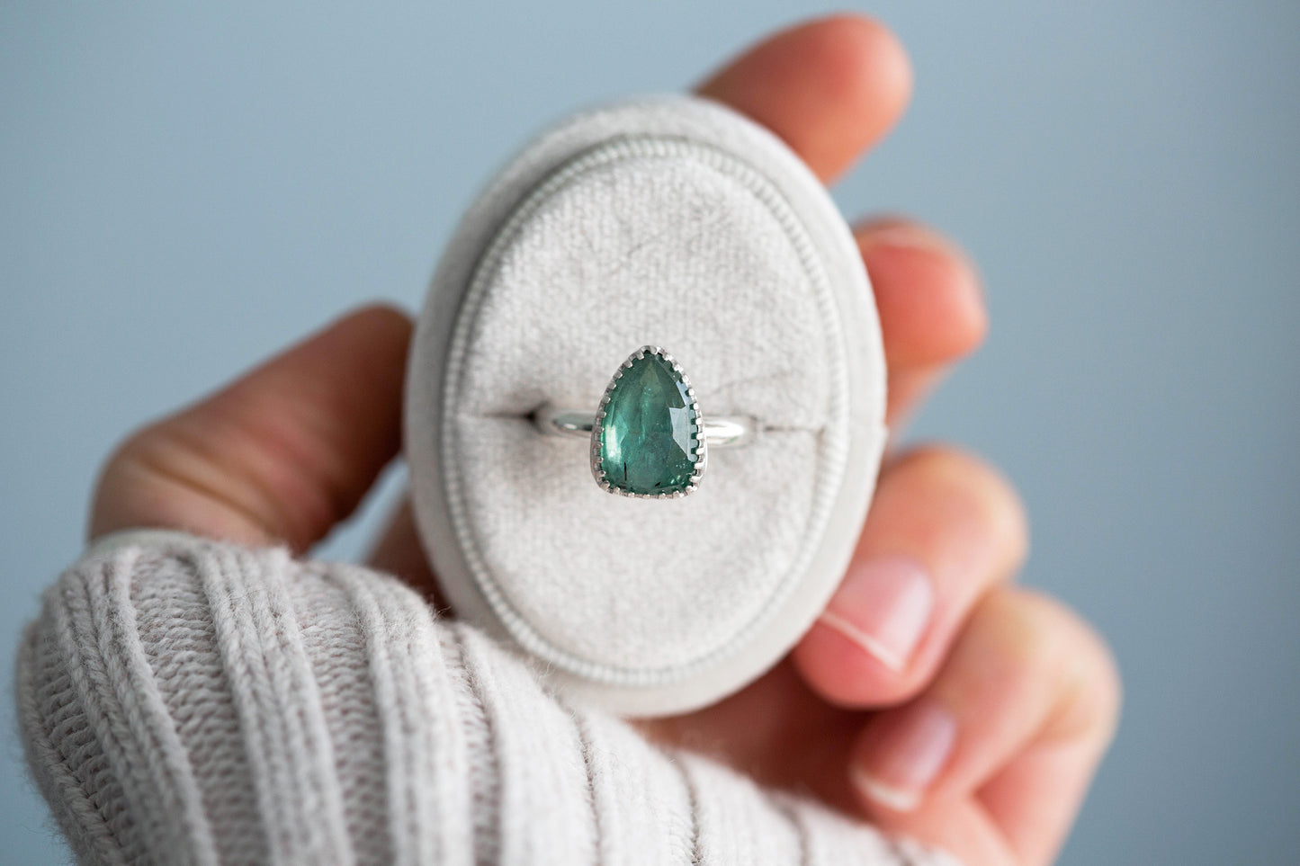 Size 8 | Kyanite Ring | #1