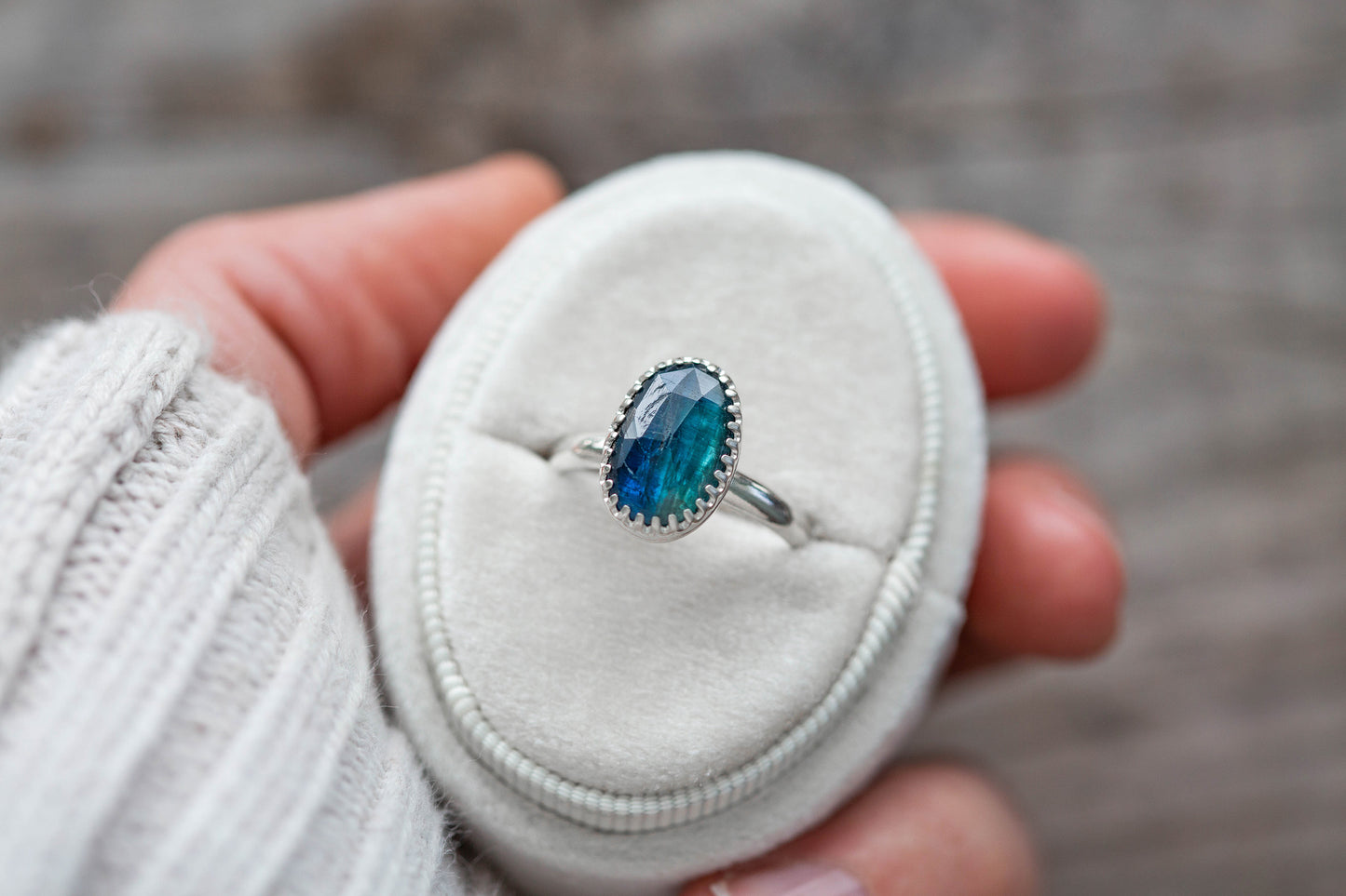 Size 7.5 | Kyanite Ring | #2