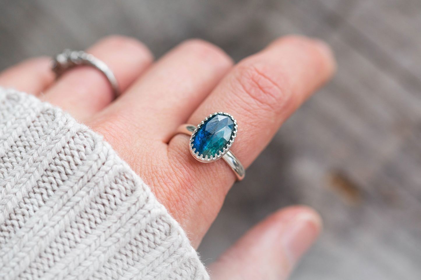 Size 7.5 | Kyanite Ring | #2