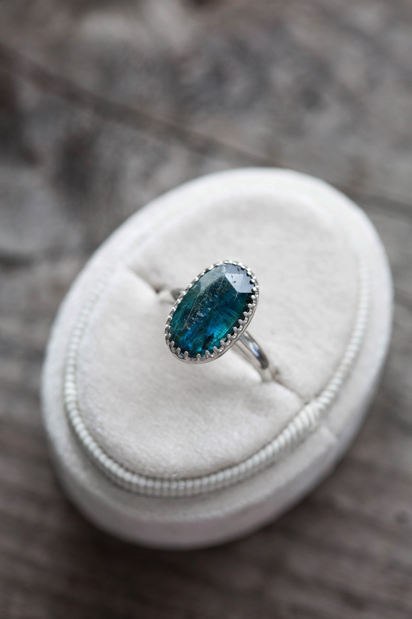 Size 8 | Kyanite Ring | #3