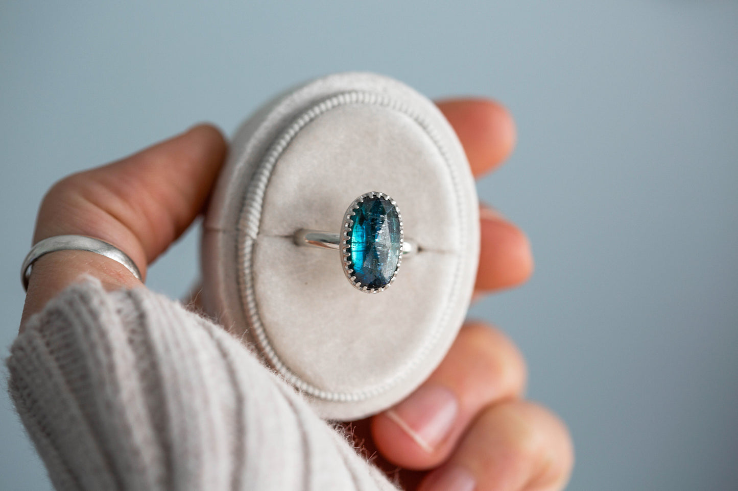 Size 8 | Kyanite Ring | #3