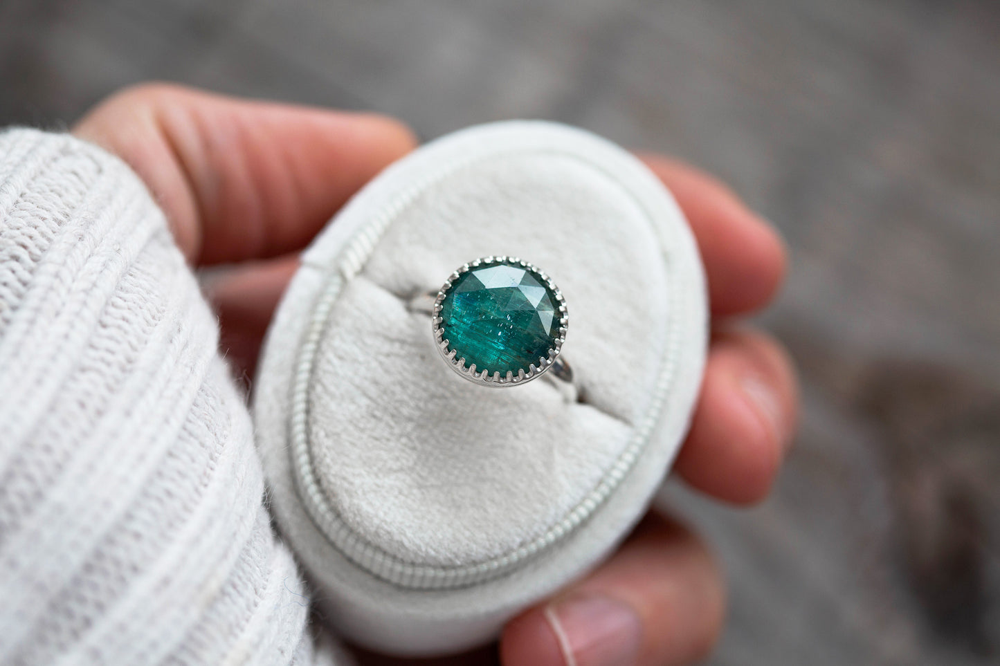 Size 8 | Kyanite Ring | #4