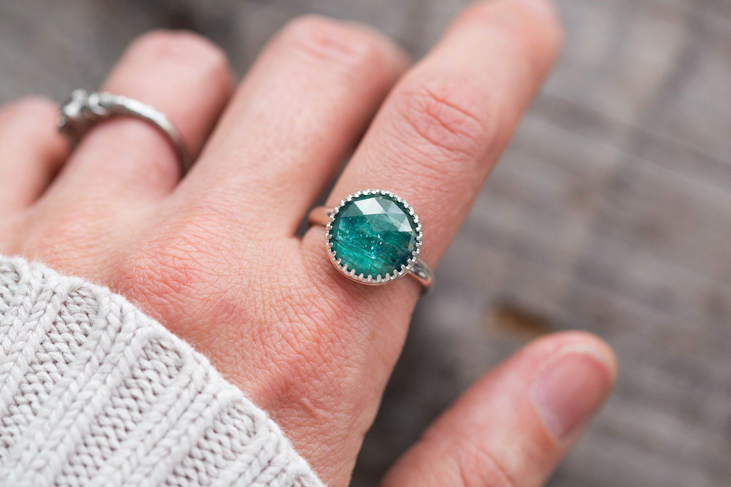Size 8 | Kyanite Ring | #4