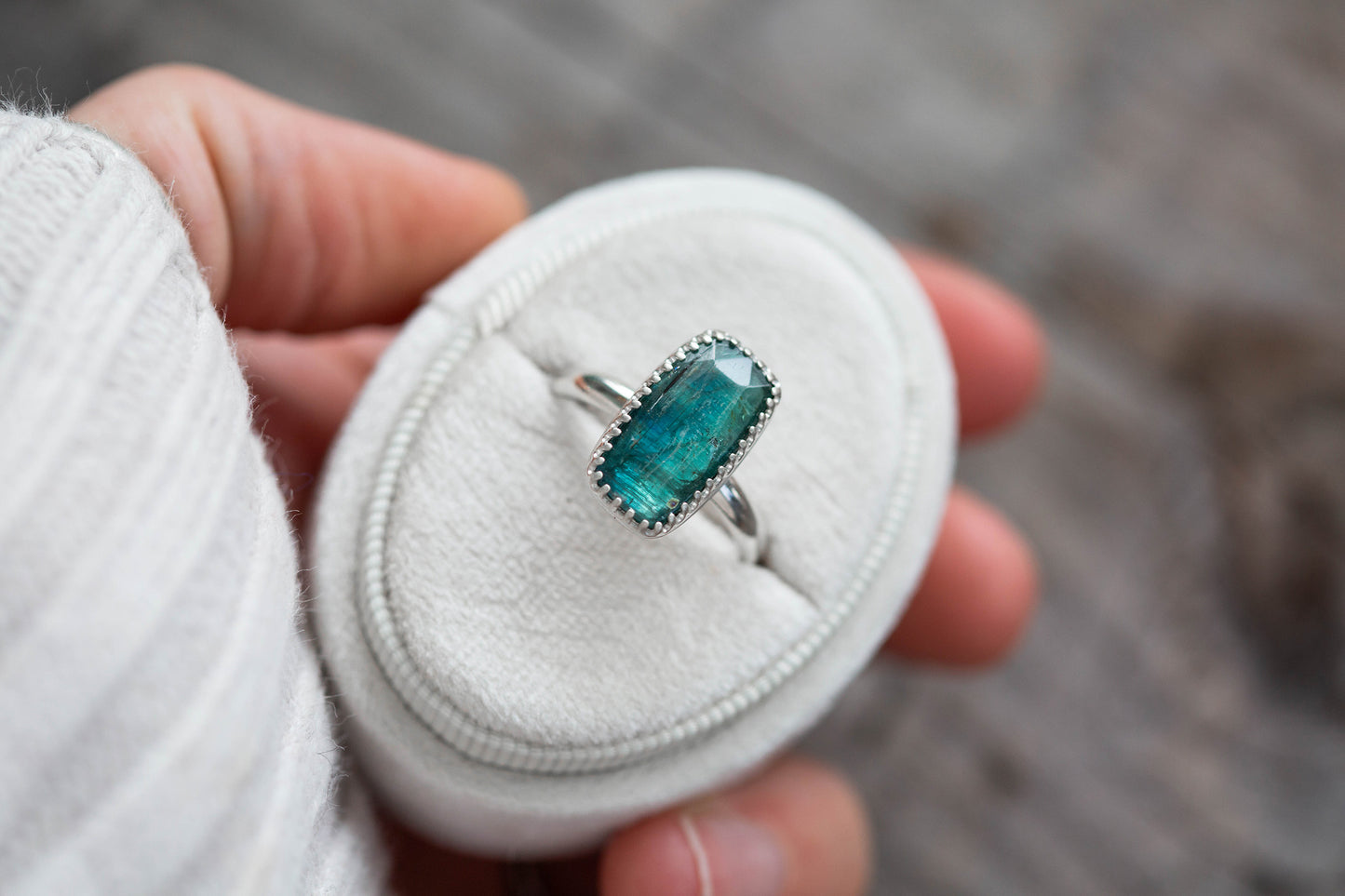 Size 9 | Kyanite Ring | #5