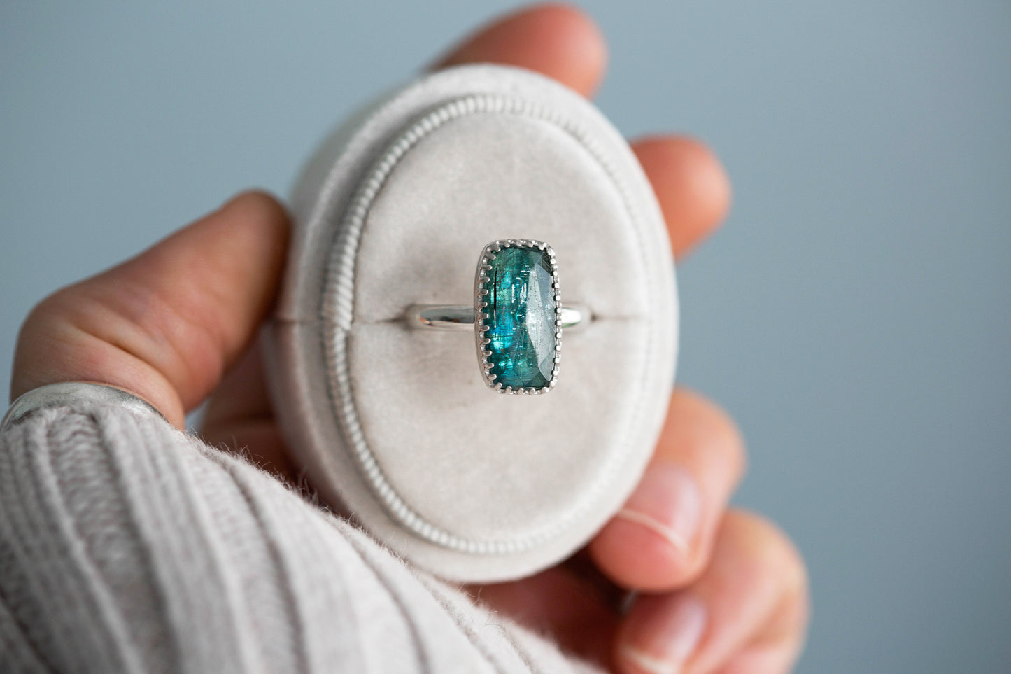 Size 9 | Kyanite Ring | #5