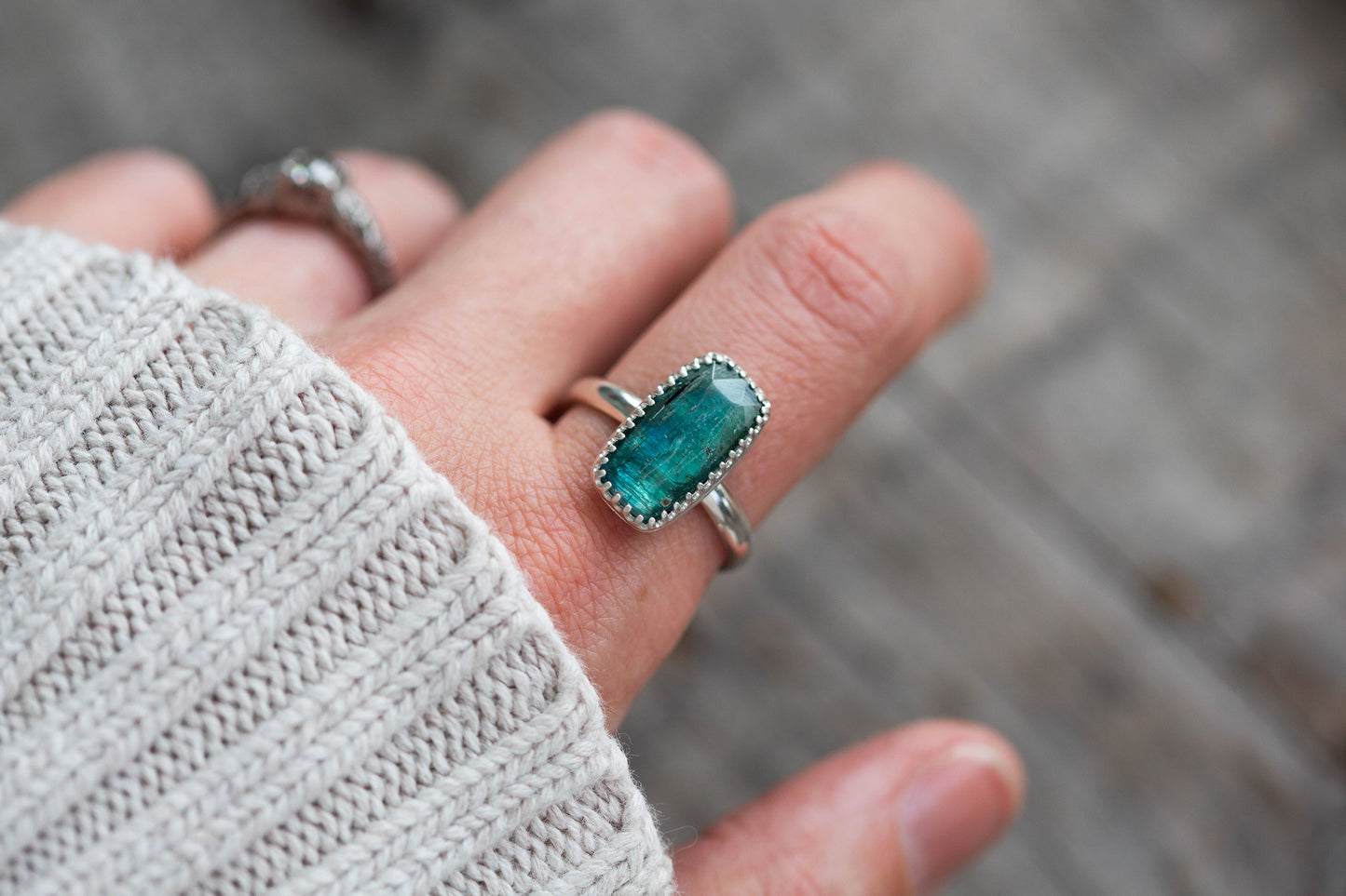 Size 9 | Kyanite Ring | #5