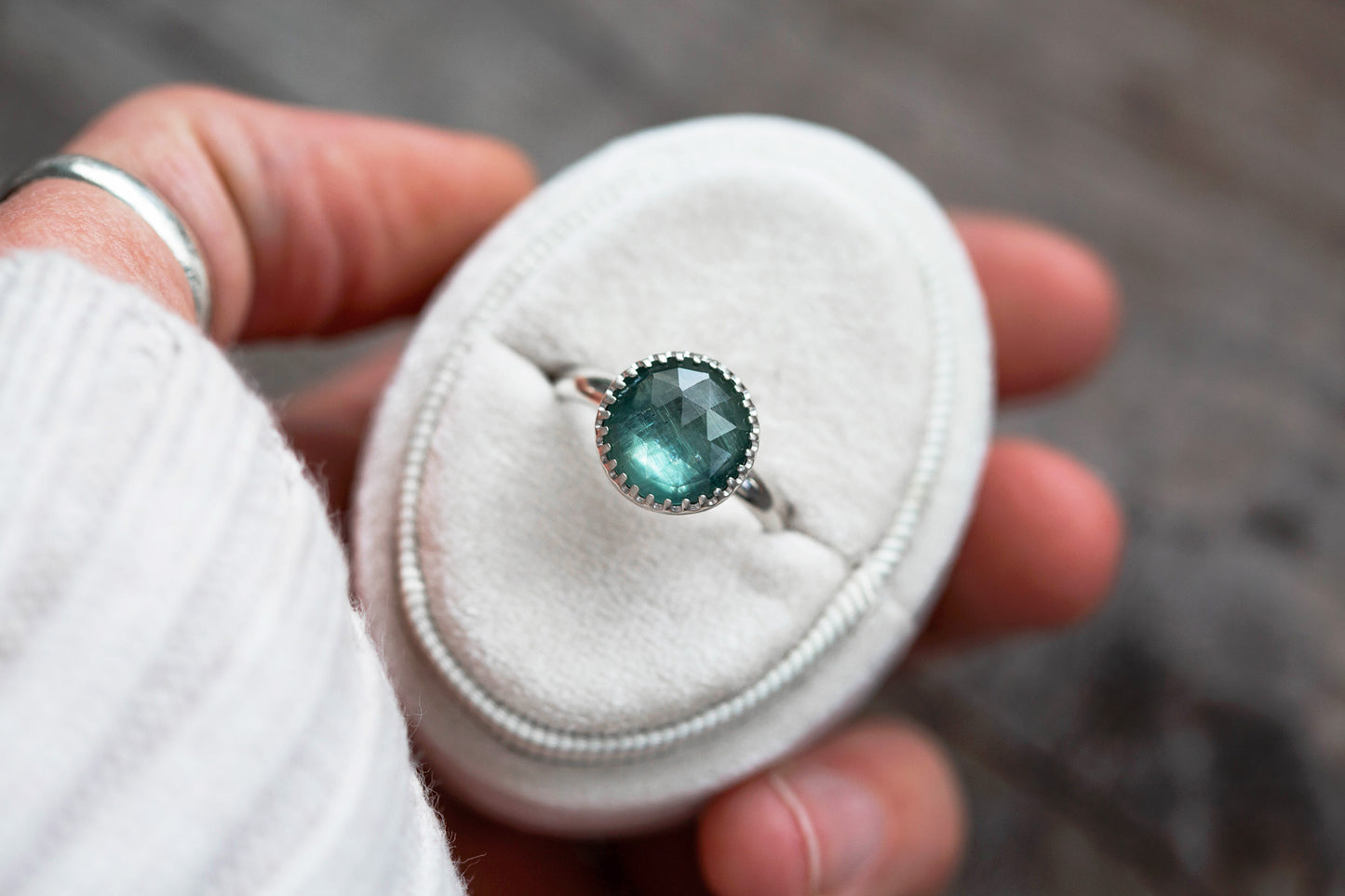 Size 8 | Kyanite Ring | #8