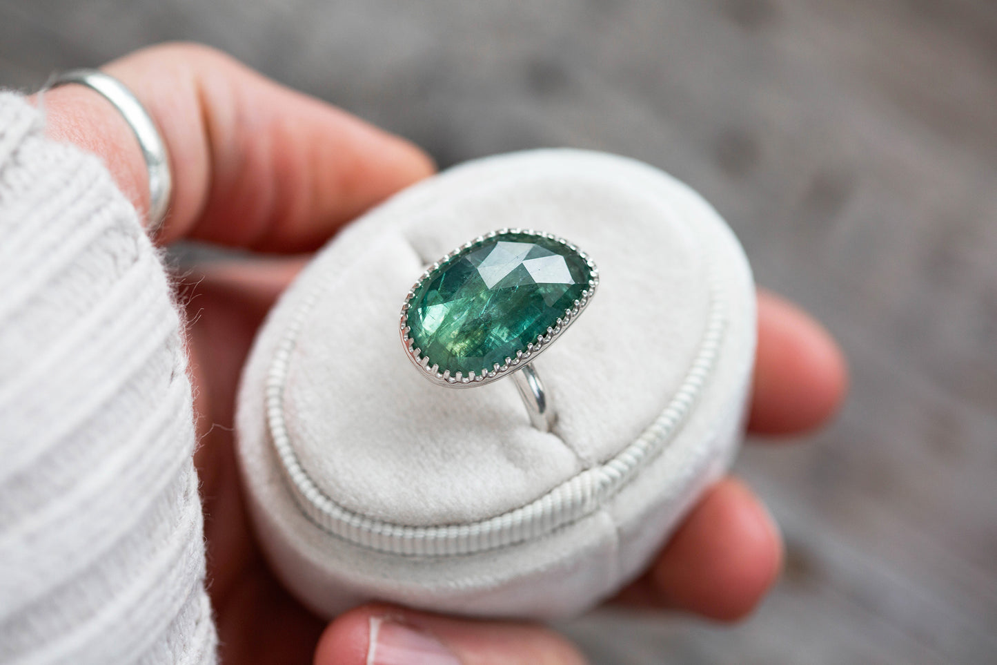 Size 10 | Kyanite Ring | #9