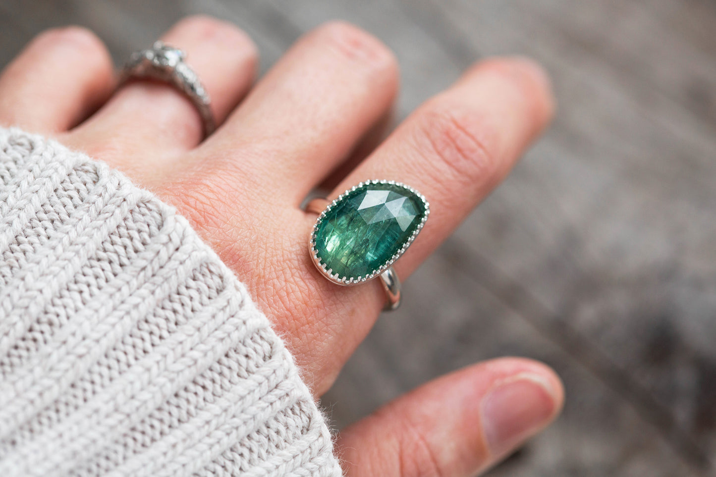 Size 10 | Kyanite Ring | #9