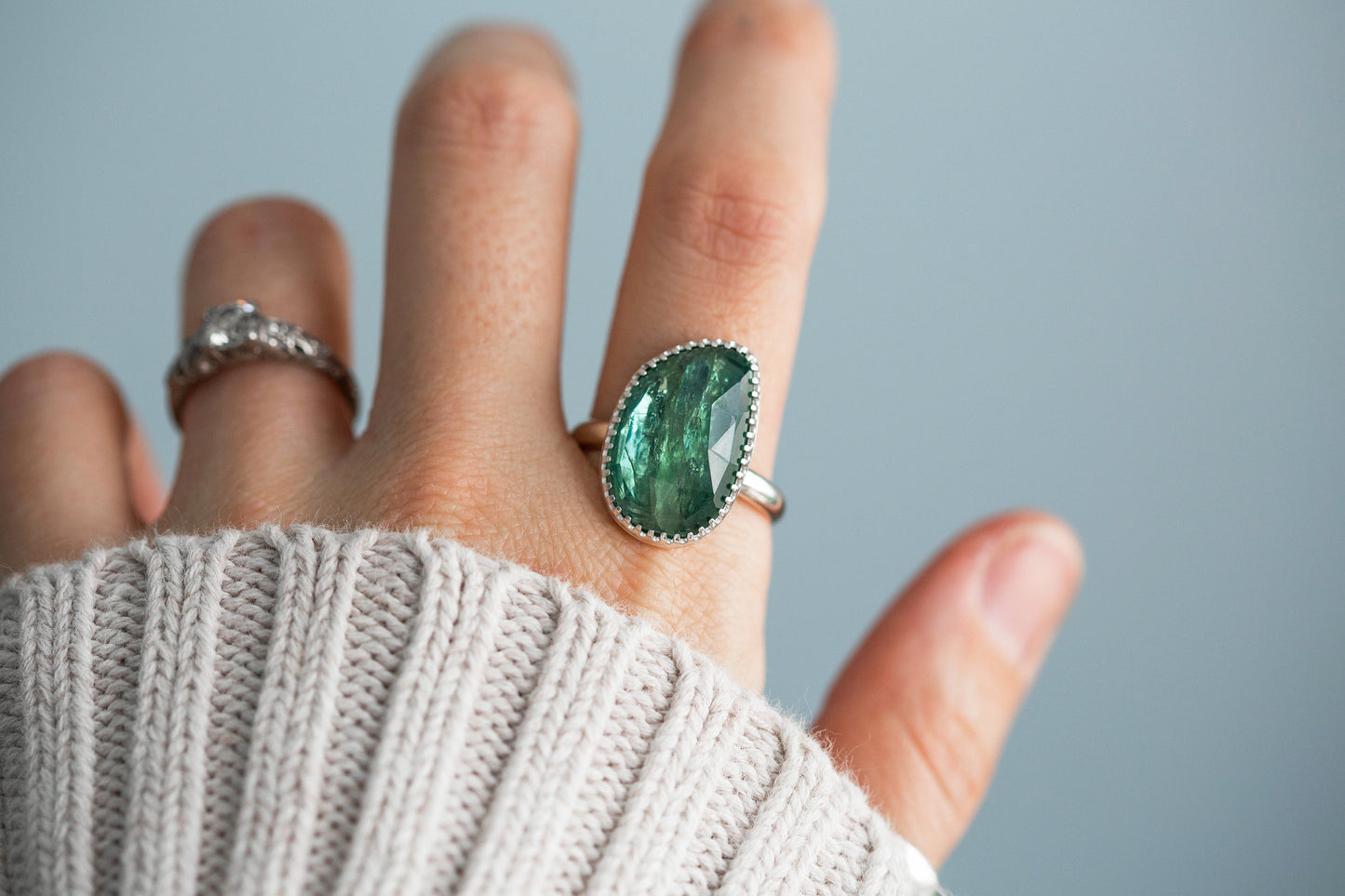 Size 10 | Kyanite Ring | #9