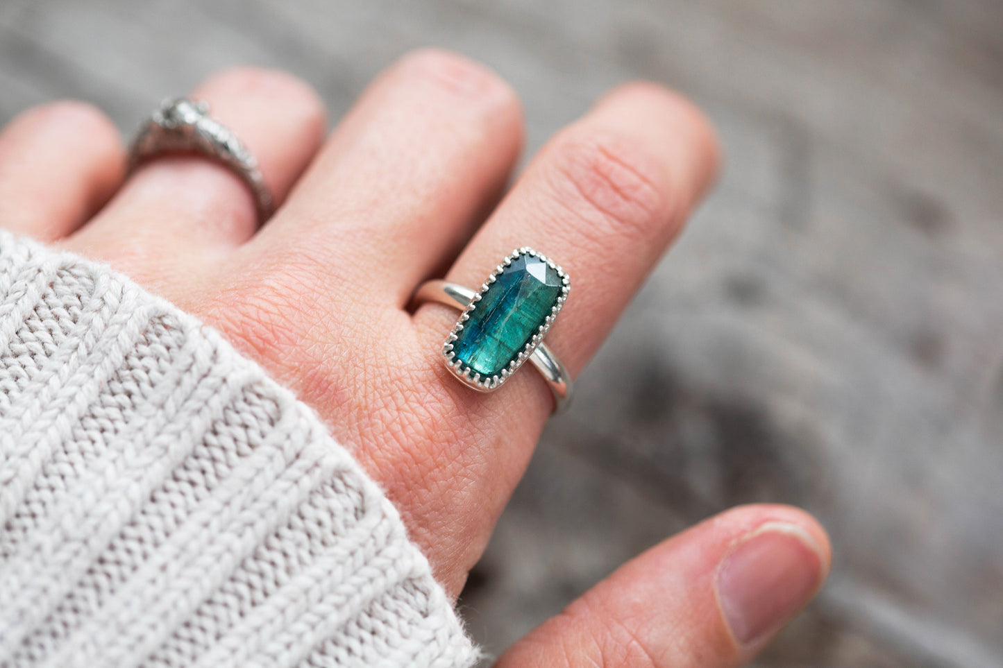 Size 9 | Kyanite Ring | #11