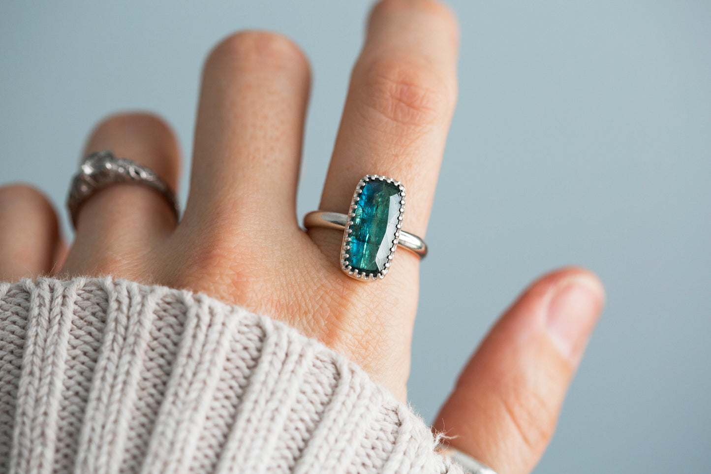 Size 9 | Kyanite Ring | #11