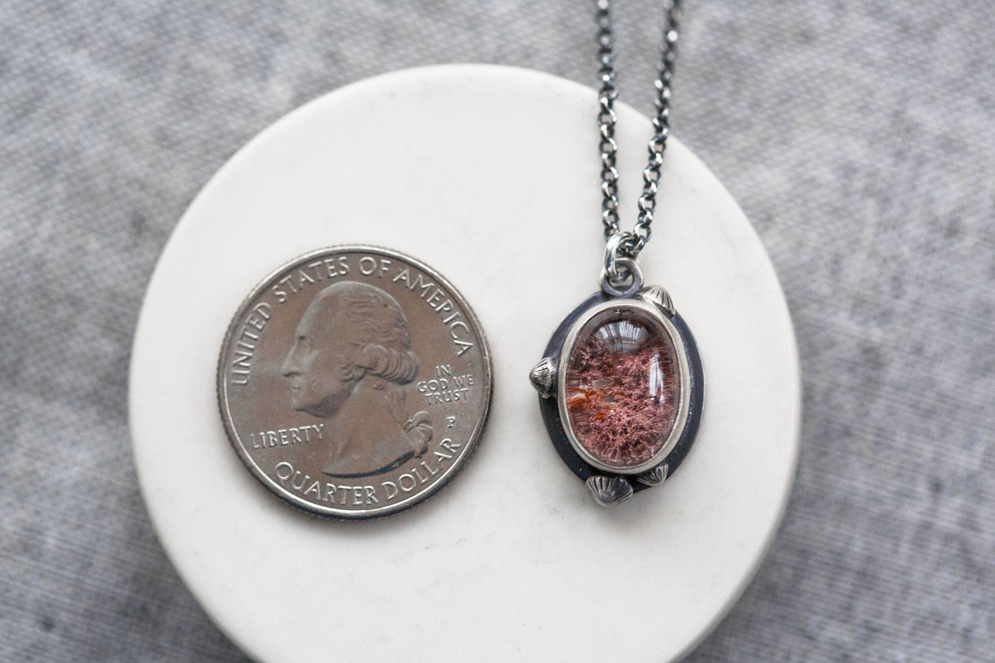 Smaller | Barnacled Tidal Pool Necklace | #1