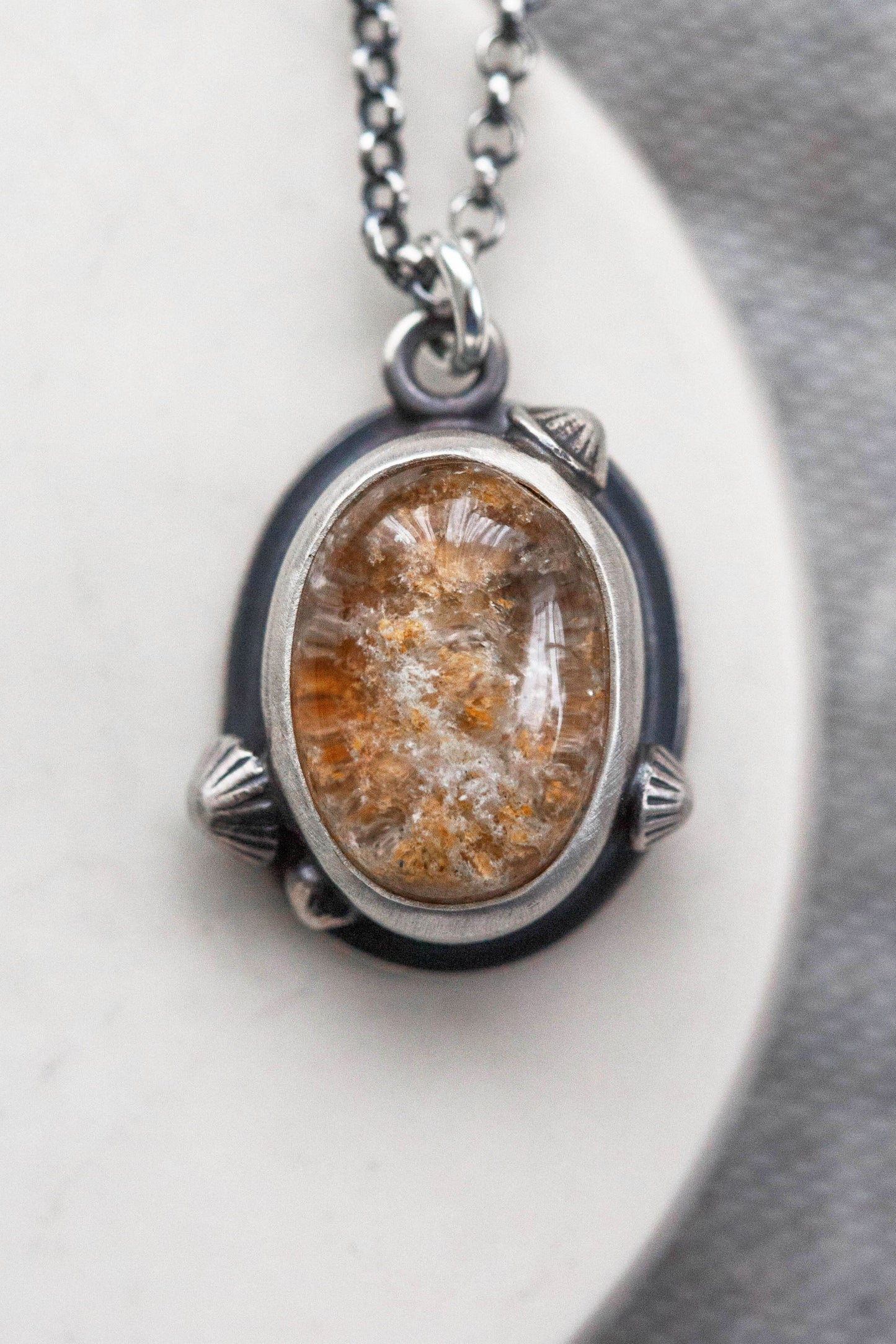 Smaller | Barnacled Tidal Pool Necklace | #2