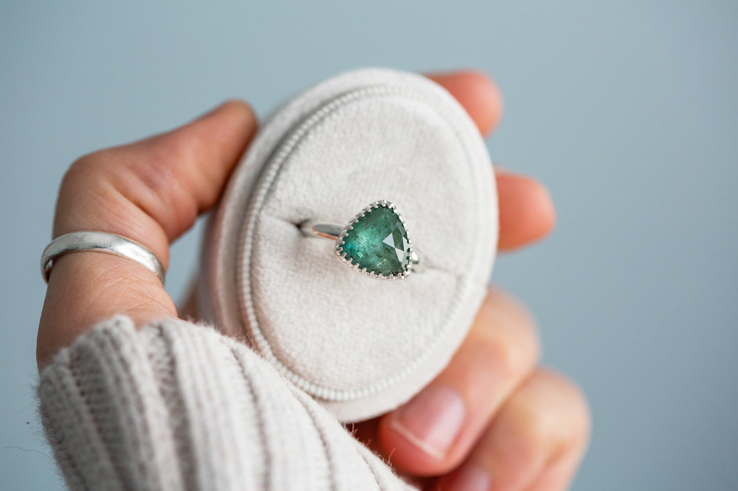 Size 8 | Kyanite Ring | #13