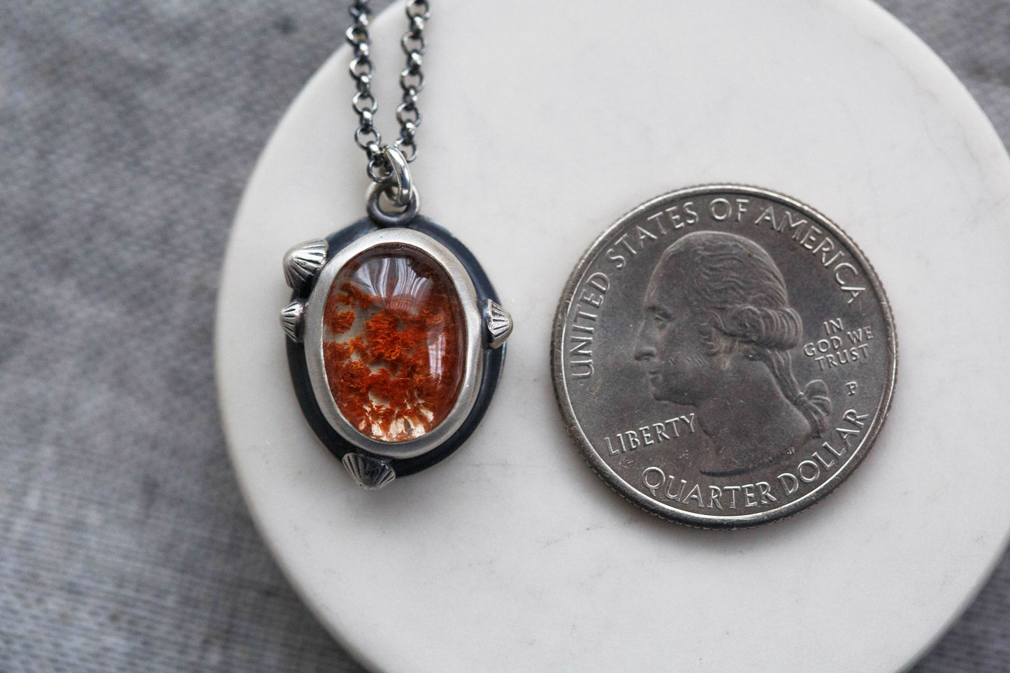 Smaller | Barnacled Tidal Pool Necklace | #3