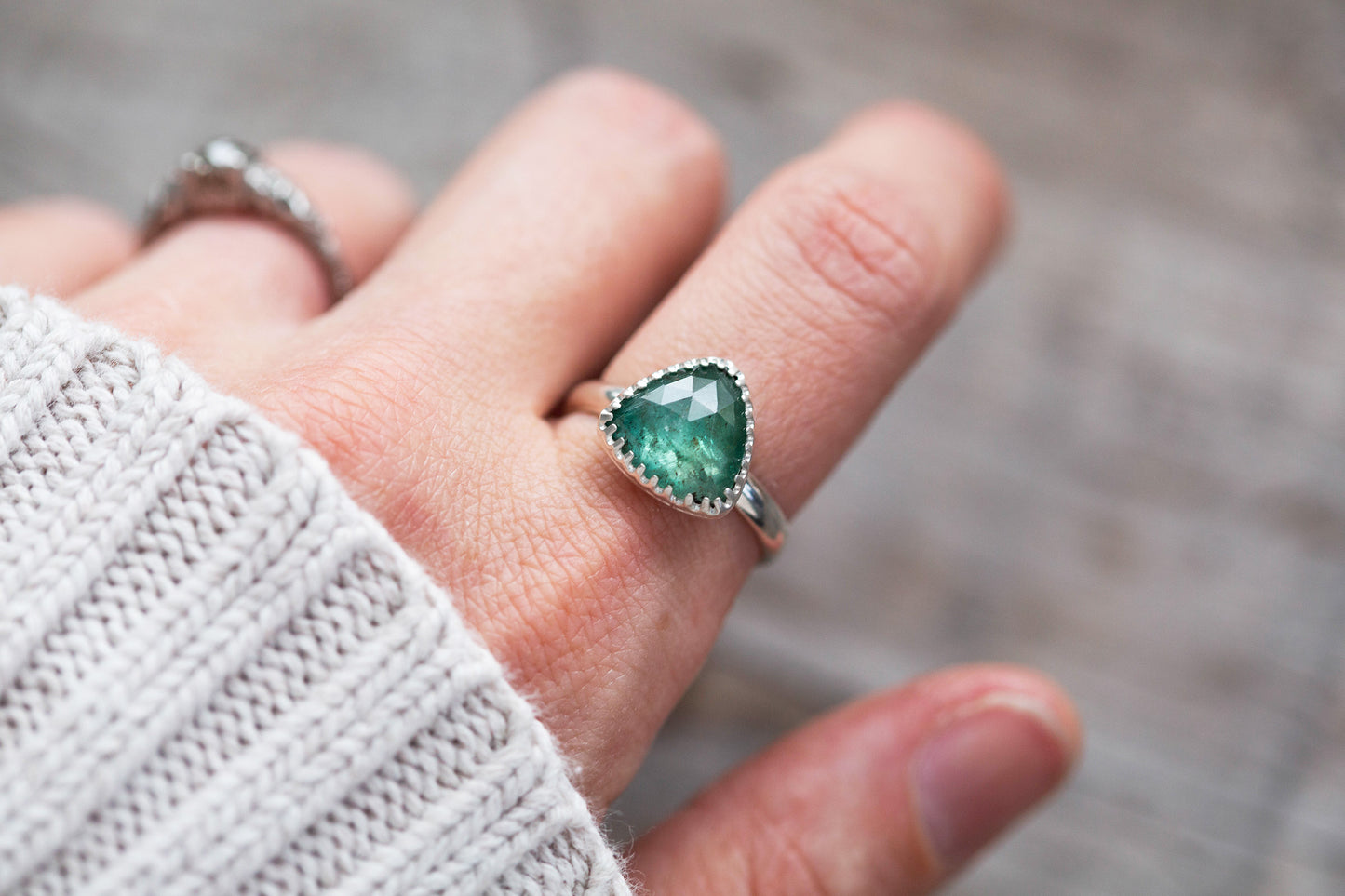 Size 8 | Kyanite Ring | #13