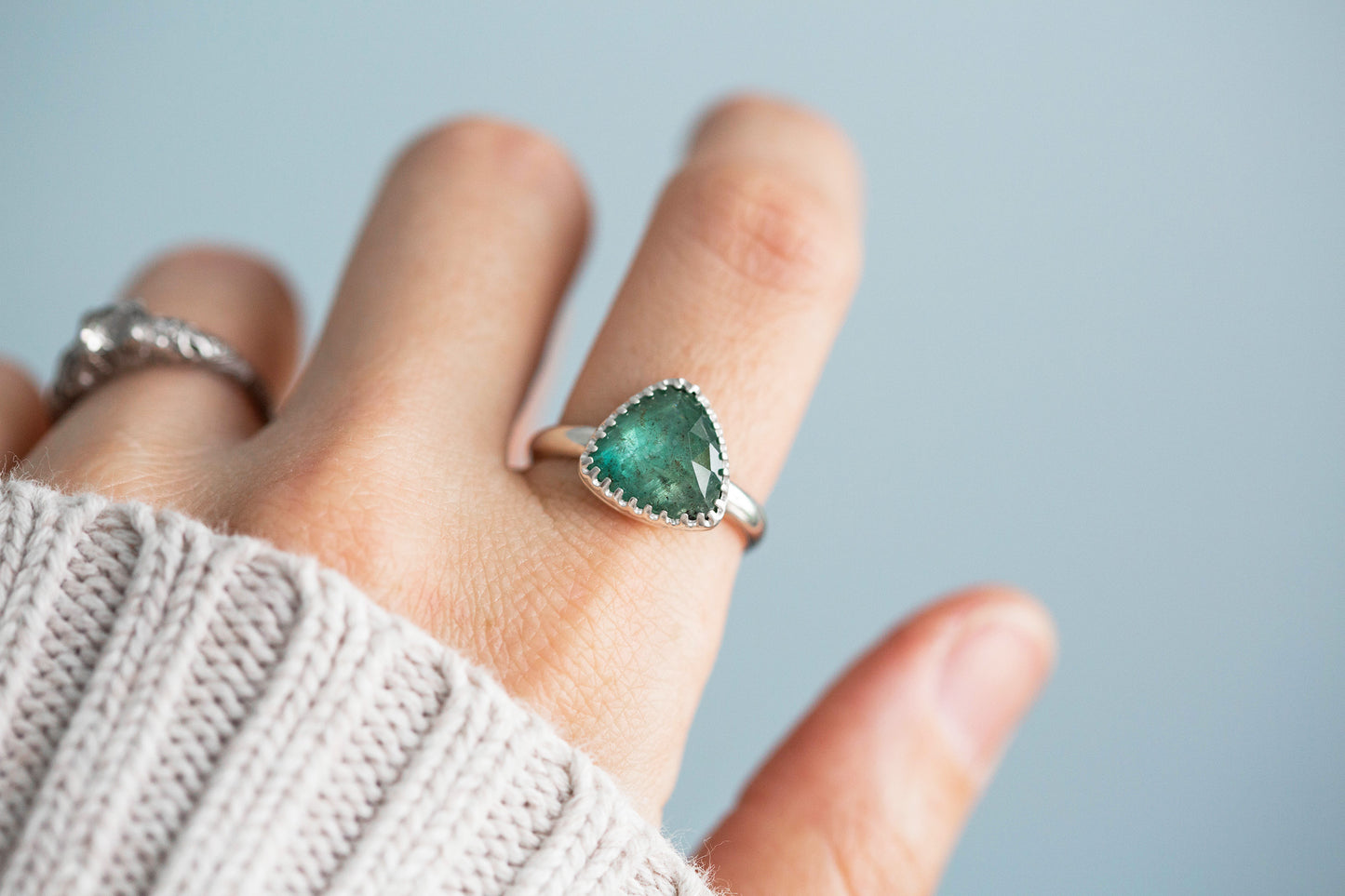 Size 8 | Kyanite Ring | #13