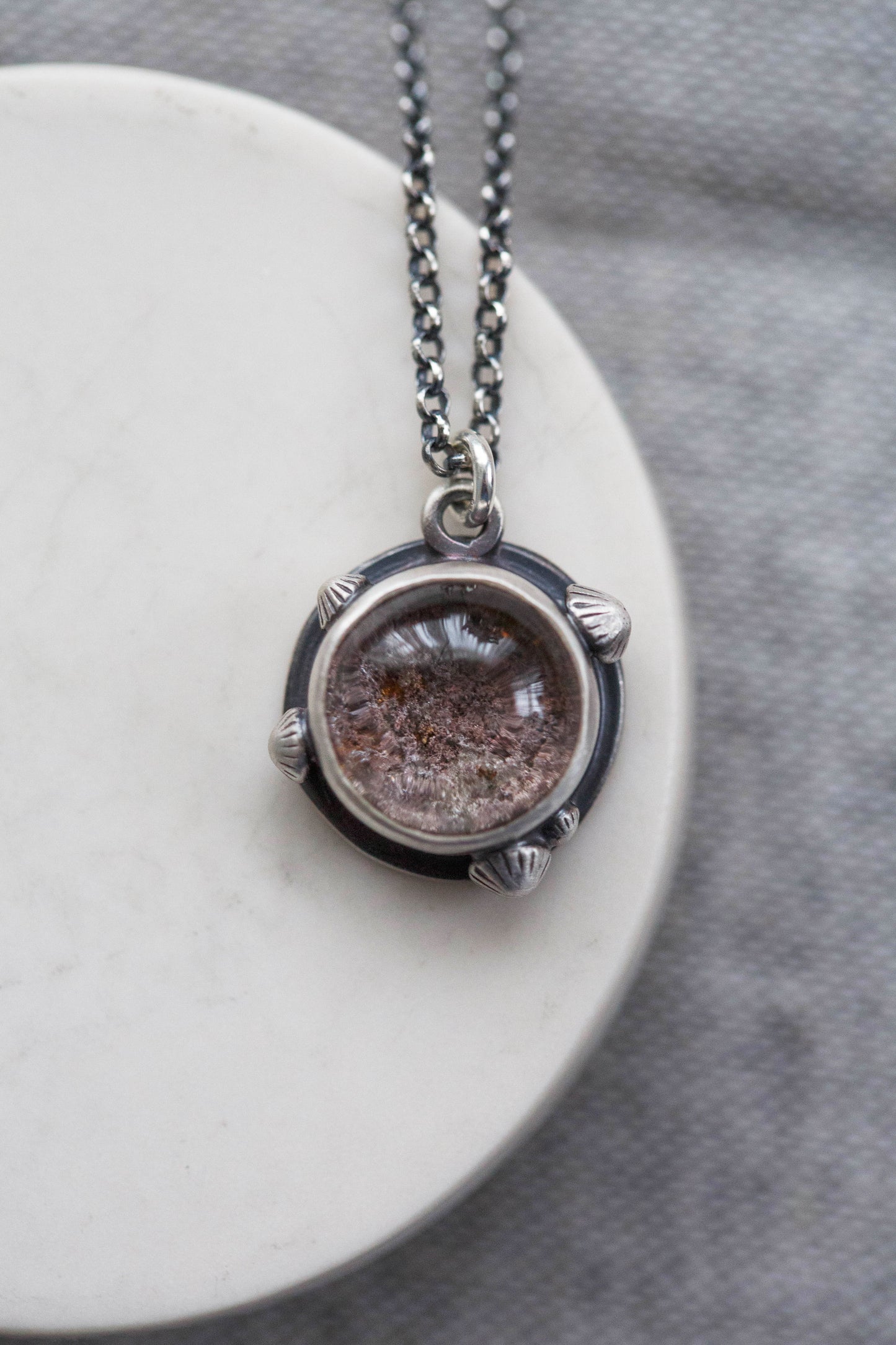 Smaller | Barnacled Tidal Pool Necklace | #5
