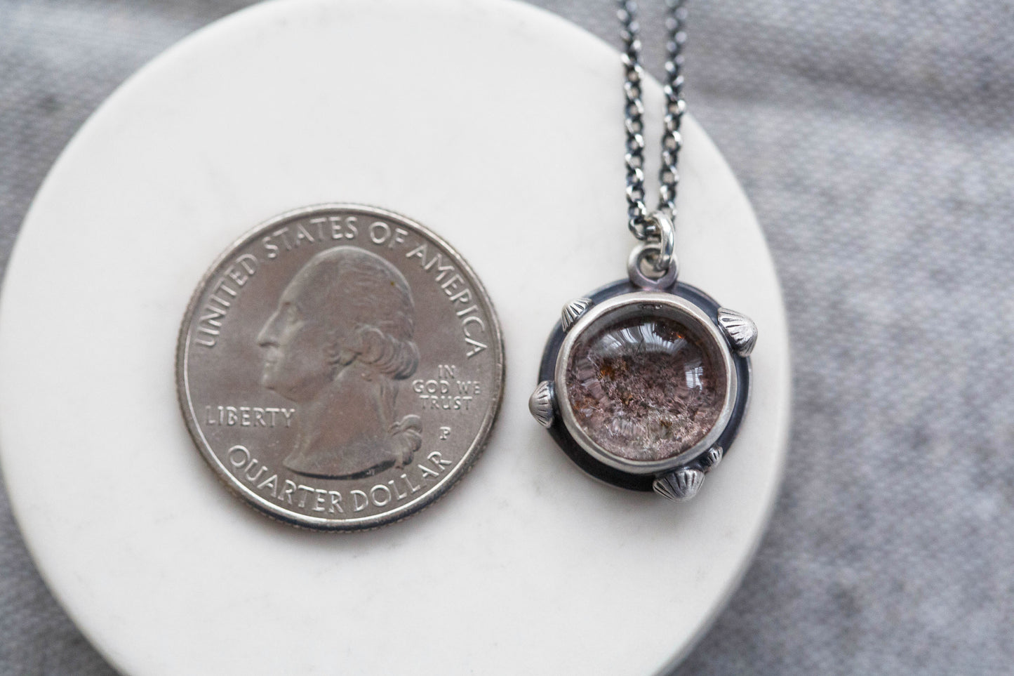 Smaller | Barnacled Tidal Pool Necklace | #5