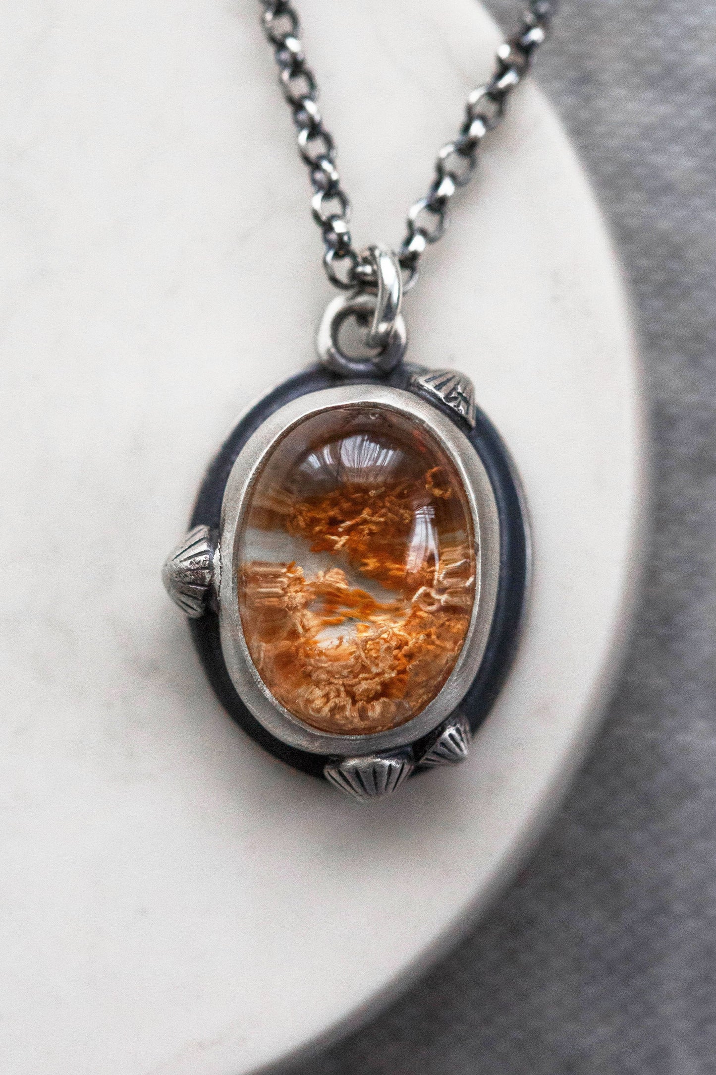 Smaller | Barnacled Tidal Pool Necklace | #12
