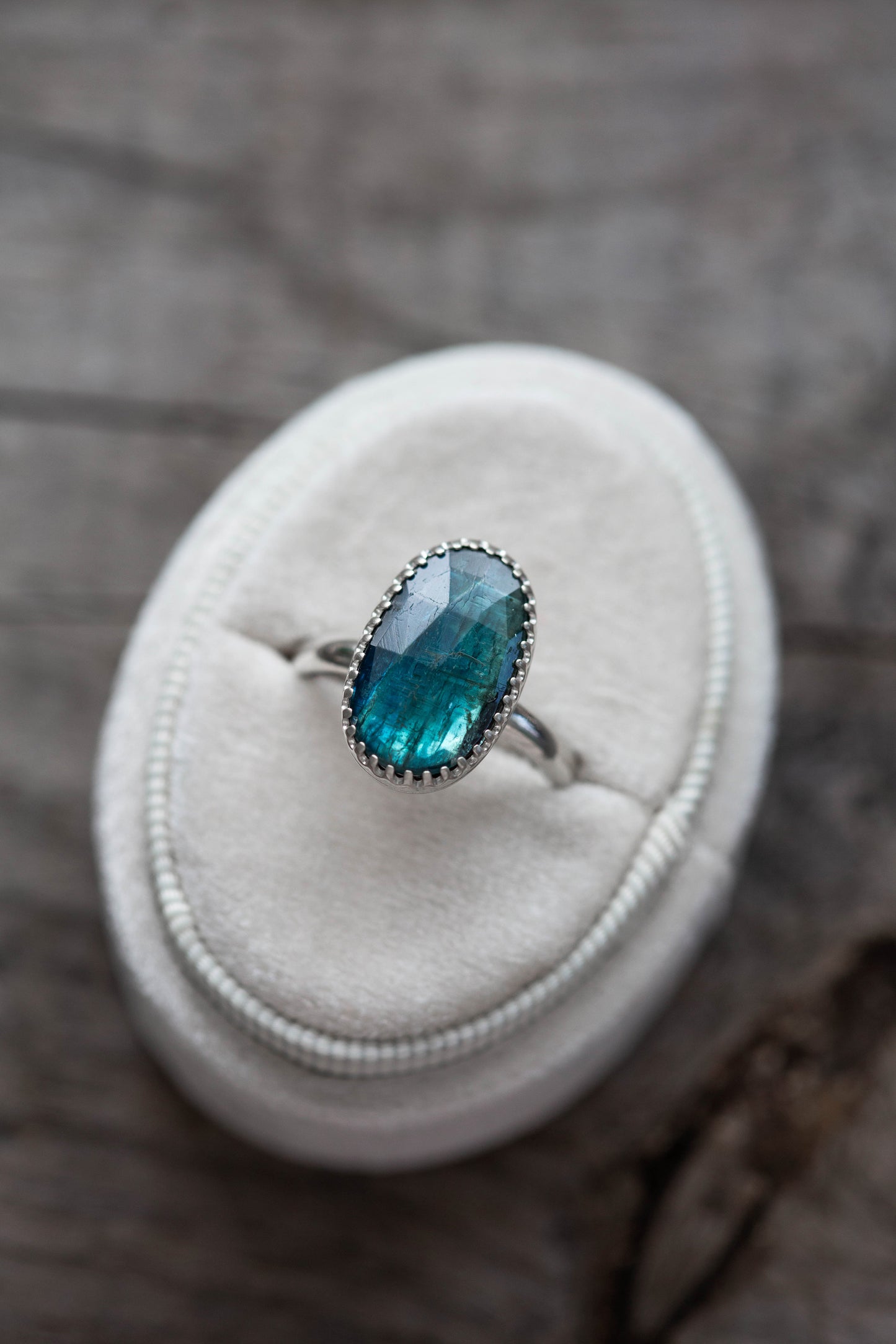Size 8.5 | Kyanite Ring | #16