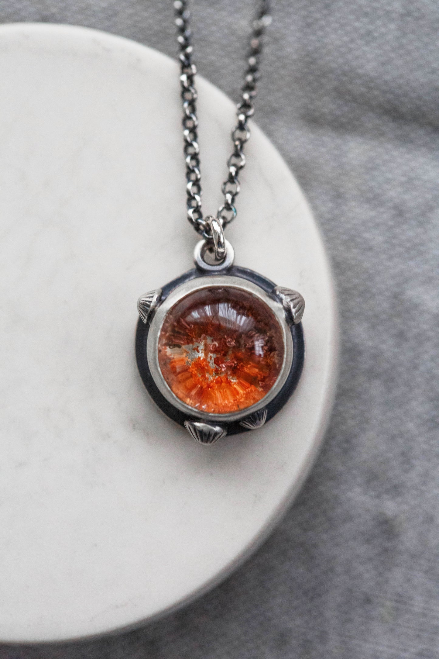 Smaller | Barnacled Tidal Pool Necklace | #14