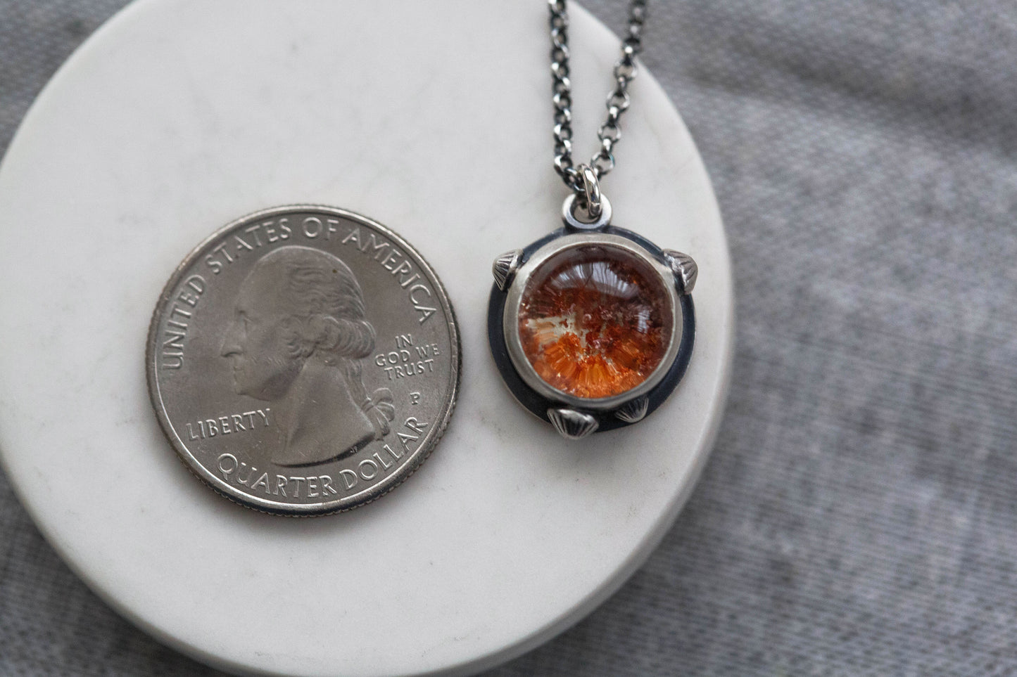 Smaller | Barnacled Tidal Pool Necklace | #14