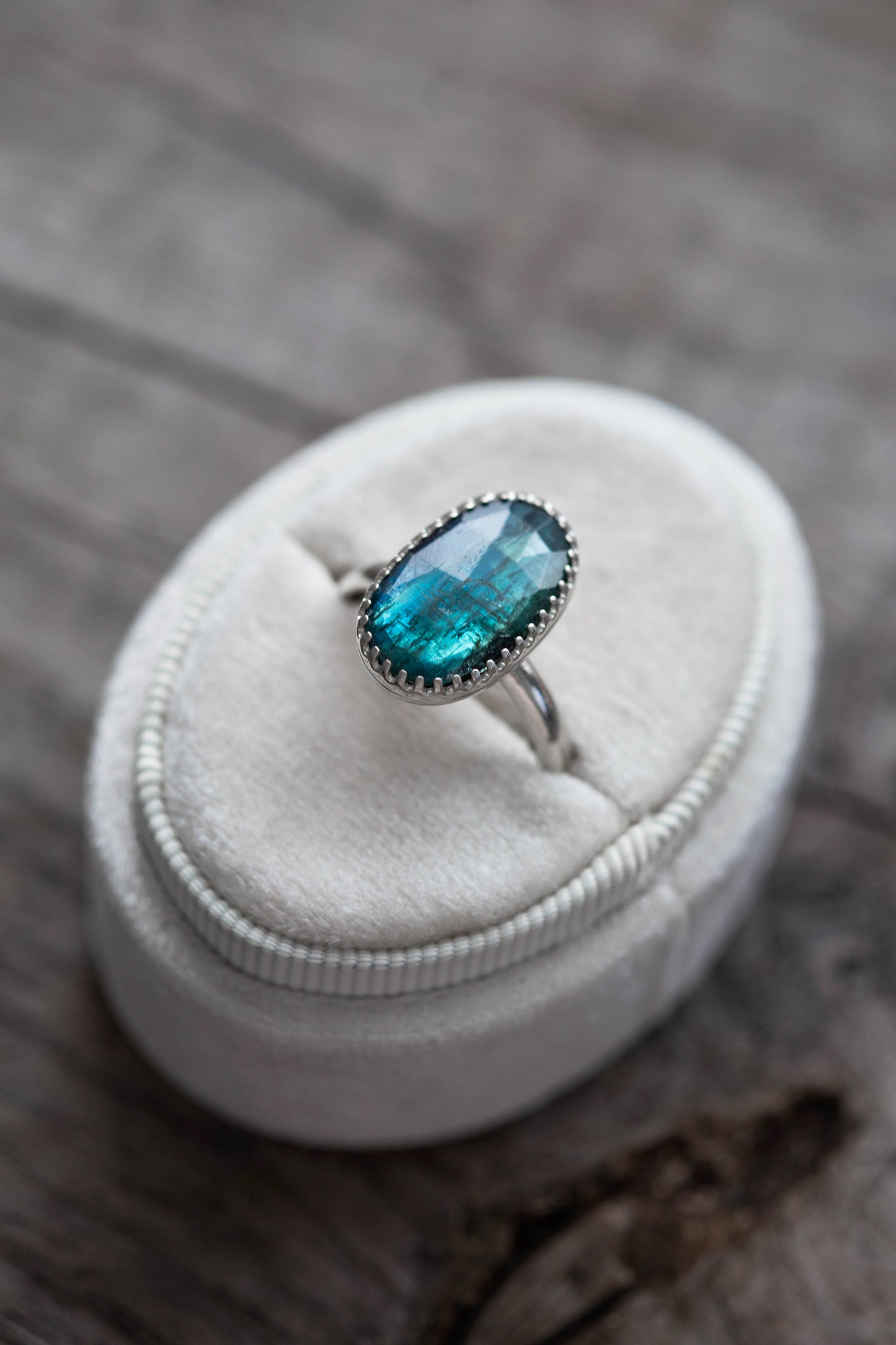Size 8.5 | Kyanite Ring | #16