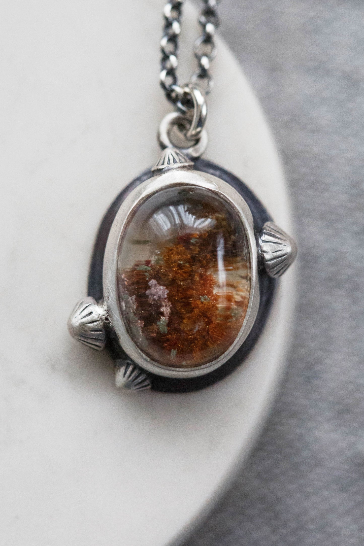 Smaller | Barnacled Tidal Pool Necklace | #16