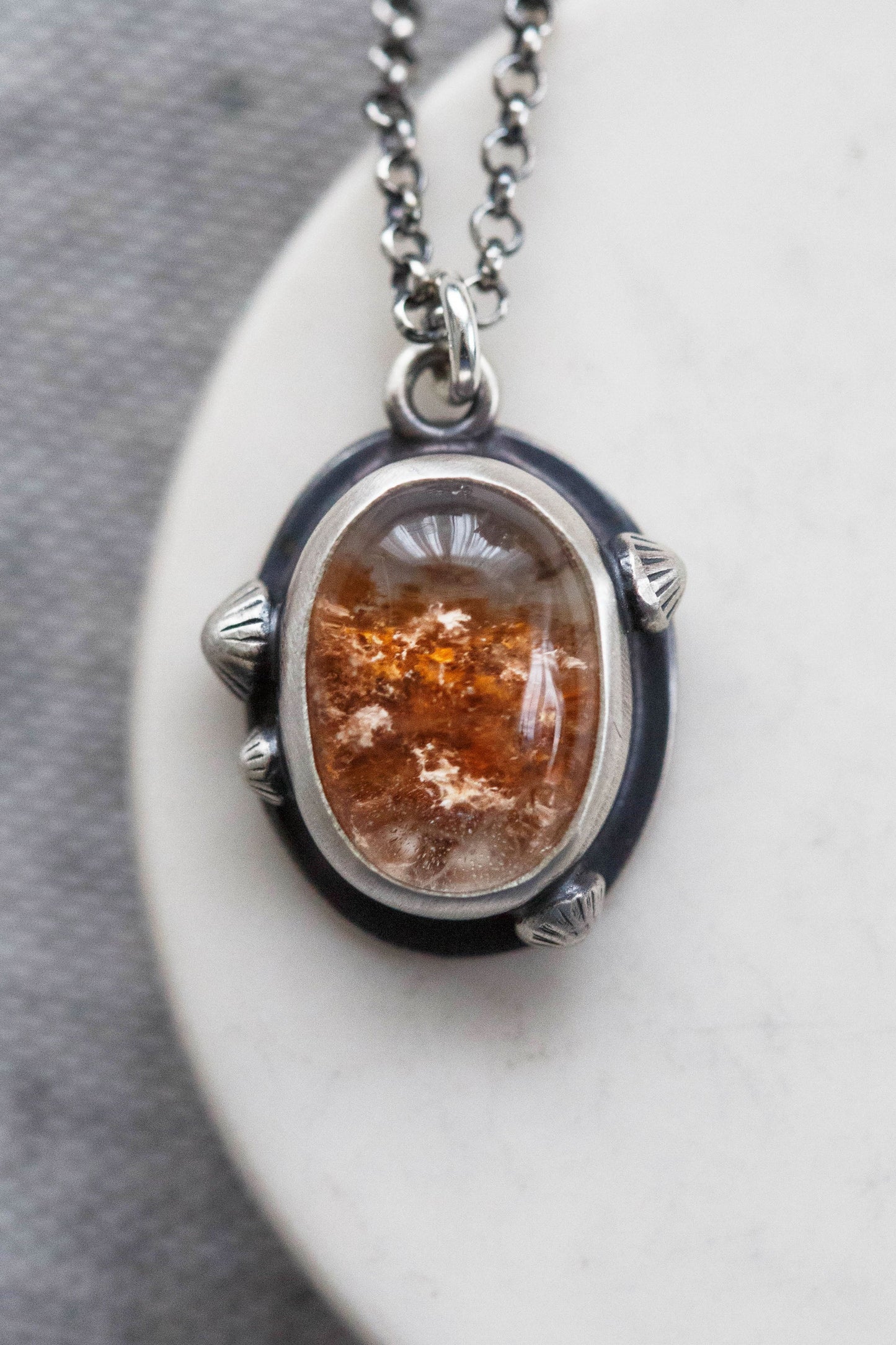 Smaller | Barnacled Tidal Pool Necklace | #19