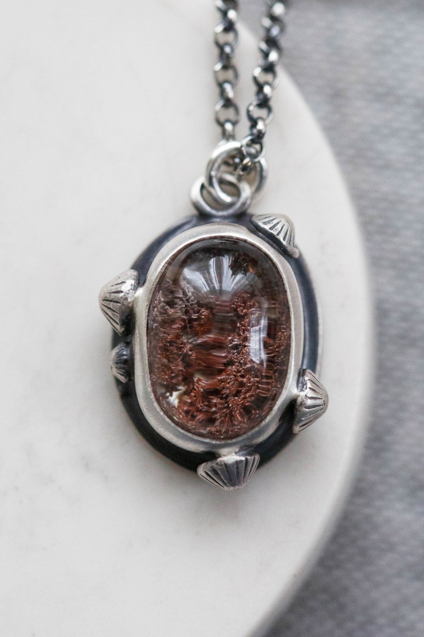 Smaller | Barnacled Tidal Pool Necklace | #20