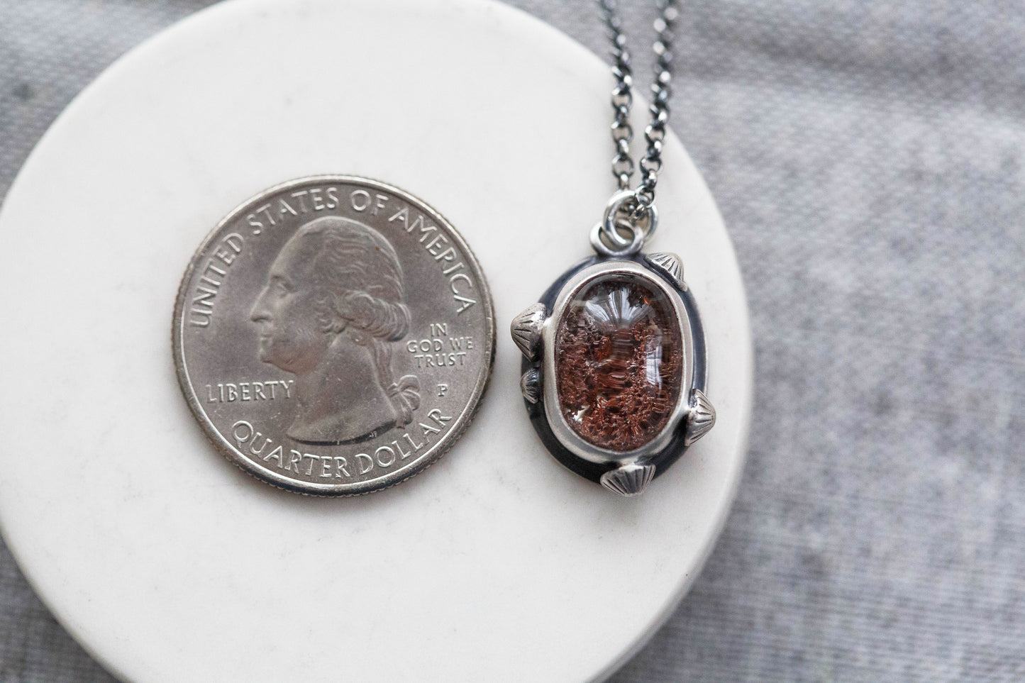 Smaller | Barnacled Tidal Pool Necklace | #20