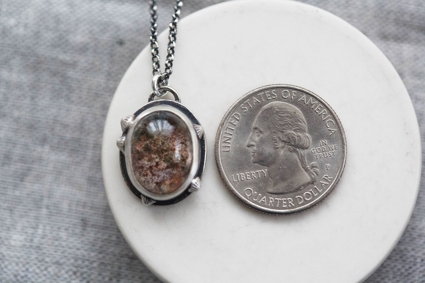 Smaller | Barnacled Tidal Pool Necklace | #21