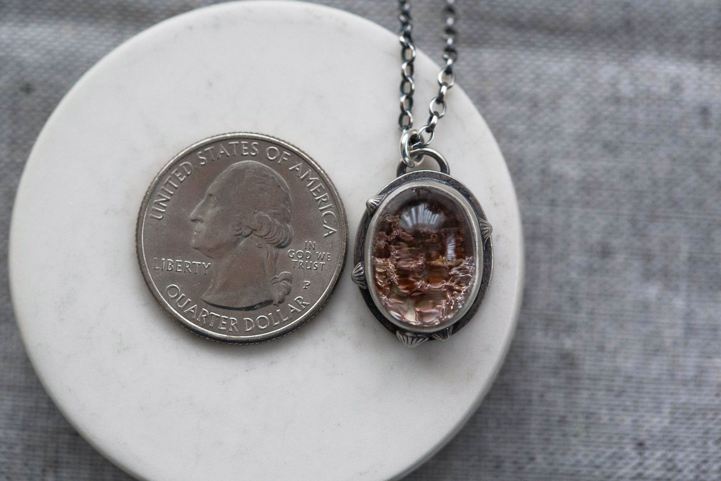Smaller | Barnacled Tidal Pool Necklace | #23