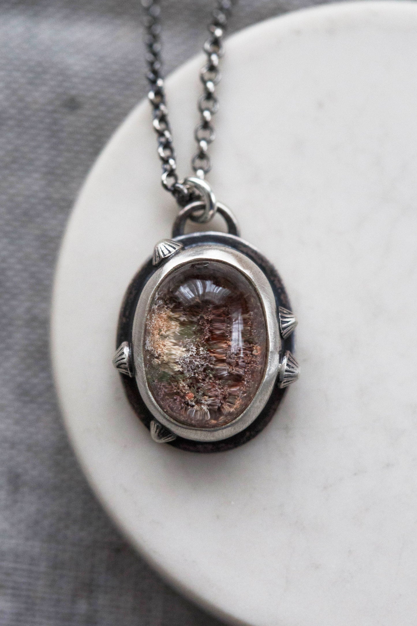Smaller | Barnacled Tidal Pool Necklace | #24